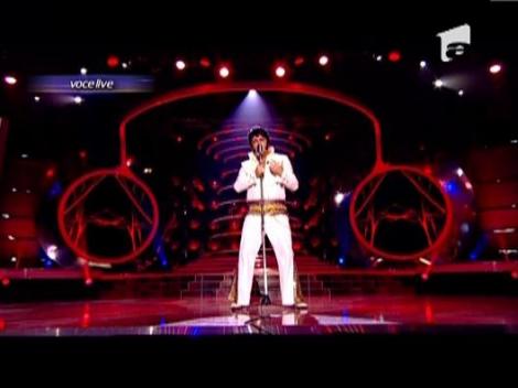 Adrian Enache, sosia lui Elvis Presley - "It's now or never"