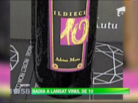 Nadia Comaneci a lansat un vin special