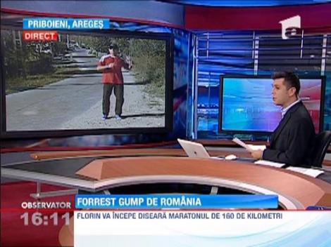 Forrest Gump de Romania, ultimele pregatiri inainte de maratonul de 160 de kilometri