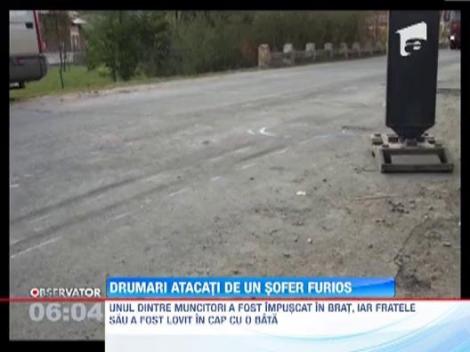 Drumari bagati in spital de un sofer grabit