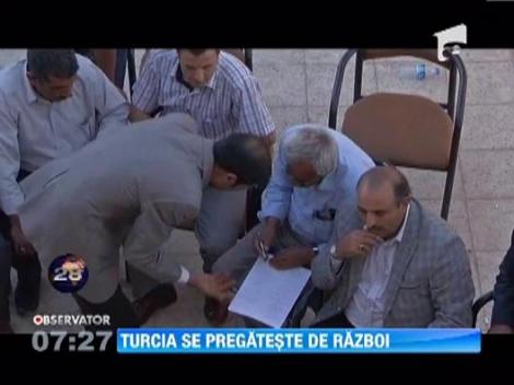 Turcia se pregateste de razboi cu Siria