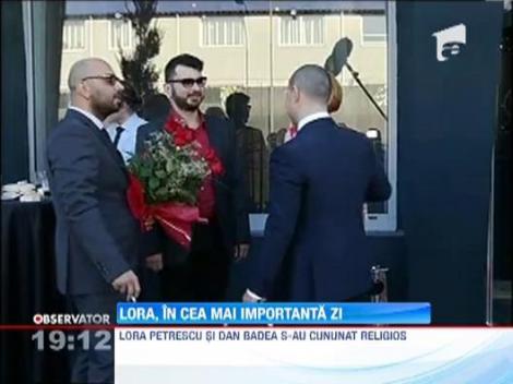 Lora si umoristul Dan Badea s-au casatorit astazi