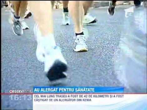 Peste 5000 de persoane au participat la cel mai mare maraton organizat in Capitala