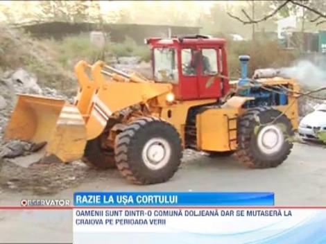 Evacuare cu scandal intr-un cartier de rromi din Craiova