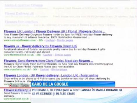 Google intra in afaceri cu credite. Vezi cum se va putea obtine un imprumut pentru publicitate online!