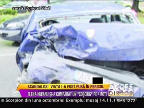 Elena Hueanu si-a cumparat "cosciug" pe patru roti