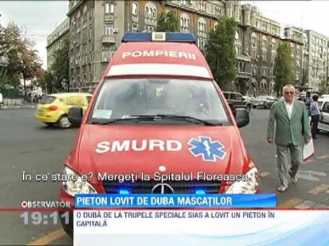 Pieton lovit de duba mascatilor de la SIAS