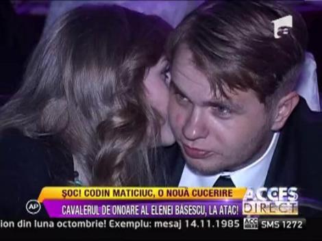 Cavalerul de onoare al Elenei Basescu, Codin Maticiuc, o noua cucerire