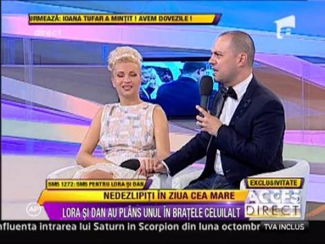 Lora si Dan Badea, un cuplu emotionant. Vezi imagini impresionante de la nunta celor doi indragostiti!