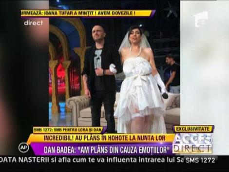 Catalin Bordea, alaturi de mireasa Ioana Tufaru