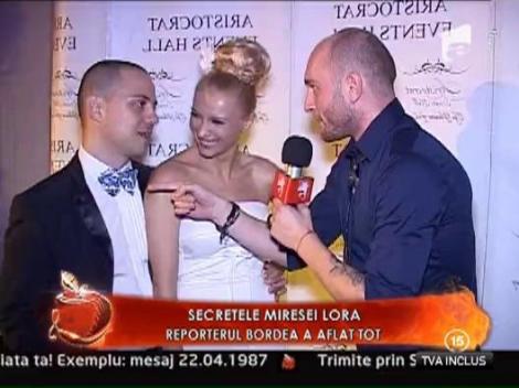 Catalin Bordea, reporter la nunta Lorei