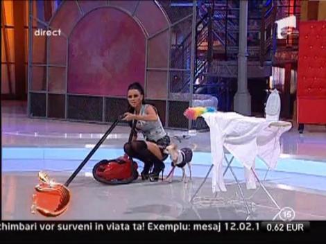 Daniela Crudu, menajera la Un Show Pacatos