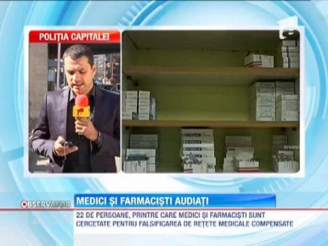 Mai multi medici si farmacisti din Capitala, suspectati ca ar fi falsificat mii de retete medicale