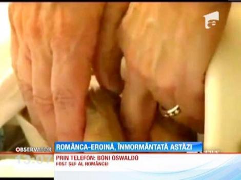 Romanca-eroina din Italia, inmormantata in Neamt