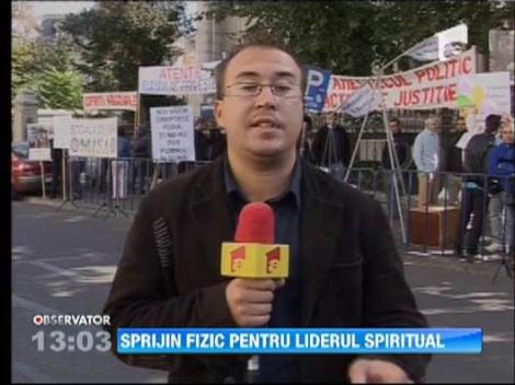 Membrii MISA protesteaza la Inalta Curte de Casatie si Justitie