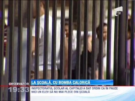 VIDEO! Ghiozdanele elevilor din Romania, pline cu preparate nesanatoase