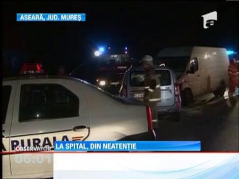 Accident rutier grav pe un drum din judetul Mures!