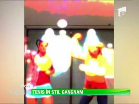 Sarapova in stilul gangnam