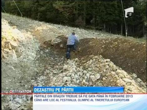 Dezastru pe partiile noi din Poiana Brasov