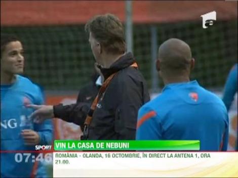 Trupa lui Van Gaal se teme de recordul de asistenta