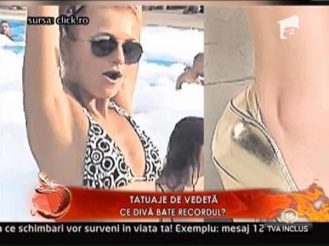 Vezi ce dive din showbizz-ul autohton au cele mai sexy tatuaje!