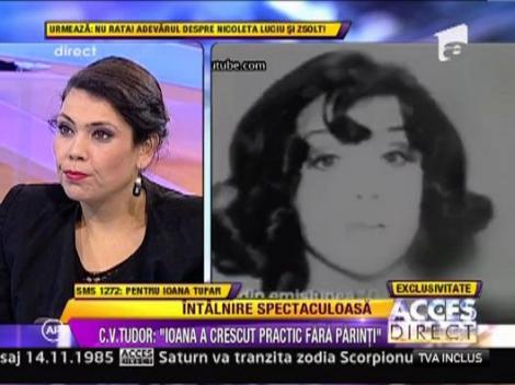 Corneliu Vadim Tudor, pregatit sa devina tatal adoptiv al Ioanei Tufaru!