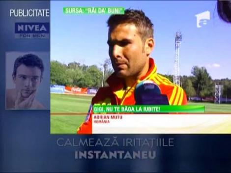Adi Mutu: "Gigi, nu-i mai certa pe fotbalisti! Viata lor e treaba lor!"