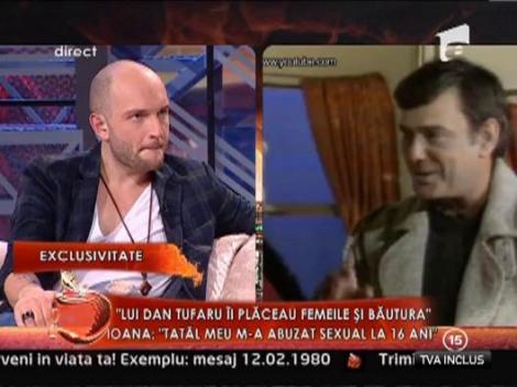 Ioana Tufar: "Tatalui meu ii placeau femeile si bautura. Ma batea des"