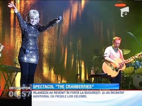 Irlandezii de la The Cranberries au facut un show incendiar la Bucuresti