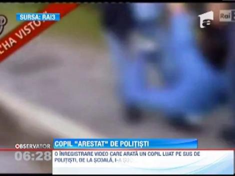 Scandal in Italia, dupa ce un copil a fost maltratat de politisti!
