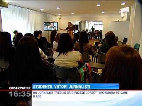 IMA: Principalele calitati ale jurnalistului de televiziune