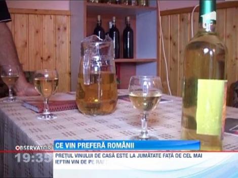 Ce vin prefera romanii