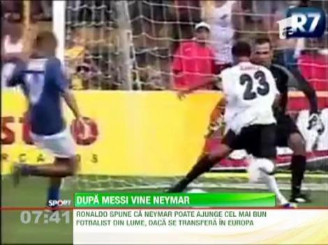 Neymar, candidat serios la Balonul de Aur FIFA. Ce spune Ronaldo despre jucatorul-minune al Braziliei