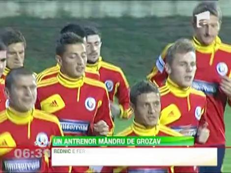 Mircea Rednic il lauda pe Piturca pentru titularizarea lui Grozav