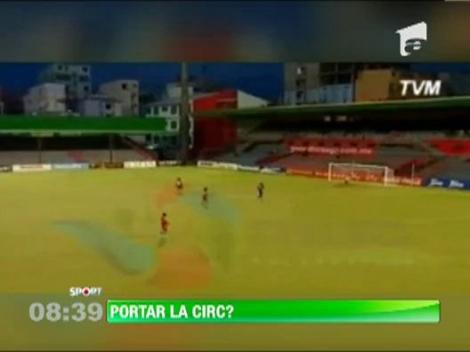 Un portar din Maldive a dat gol dintr-o poarta in cealalta