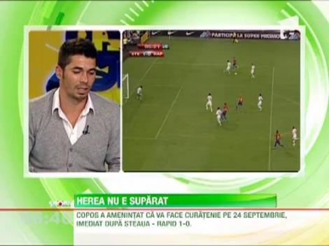 Herea vrea sa-i demonstreze lui Copos ca este cel mai bun