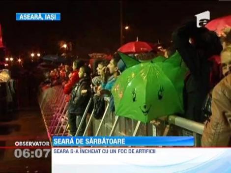 Pelerinajul la Moastele Sfintei Parascheva s-a incheiat cu o parada militara si un concert