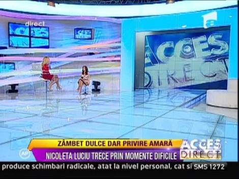 Iuliana Luciu: "Sora mea a amanat taierea motului"