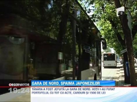 Gara de Nord a devenit spaima japonezilor. Inca o studenta nipona a fost jefuita