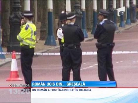 Un roman a fost injunghiat mortal in Irlanda