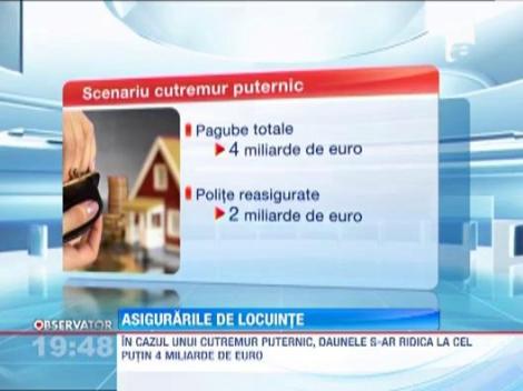 Asigurarile pentru locuinte, o bomba cu ceas