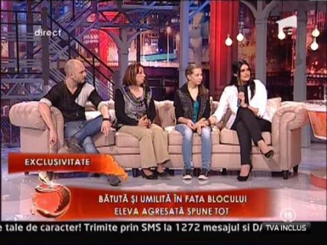 Mama: "Nu mi-a spus ca a fost agresata"