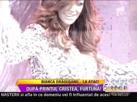 Bianca Dragusanu a facut spectacol la o prezentare de moda!