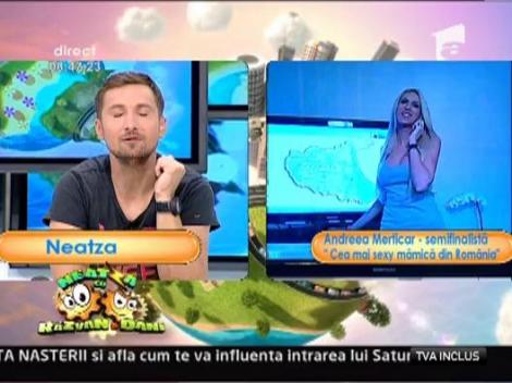 Andreea Merticar semifinalista "Cea mai sexy mamica din Romania"