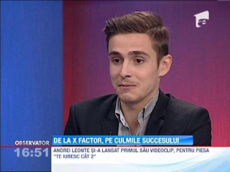 Andrei Leonte, mandru de videoclipul "Te iubesc cat 2". Ce spune despre noul sezon X Factor