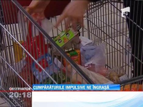 Studiu: Cumparaturile impulsive cauzeaza obezitate