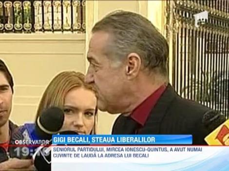 PNL se aliaza cu Gigi Becali. Liberalii au dat aviz favorabil incheierii unui acord cu PNG