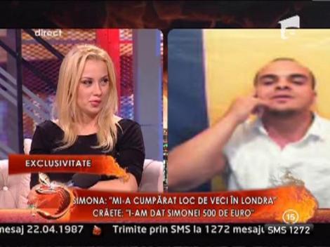 Petre Craete, catre Simona Trasca: "Ti-am dat 500 de euro"