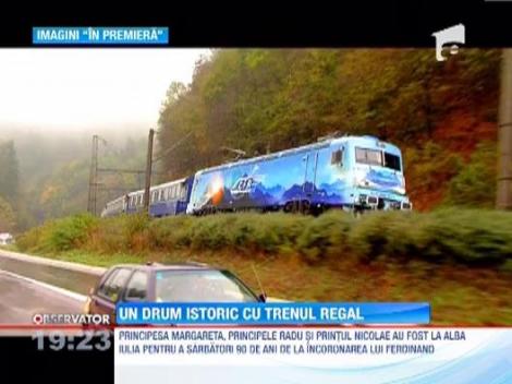 Un drum istoric cu trenul regal
