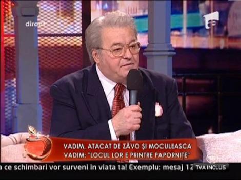 Vadim, atacat de Zavo si Moculeasca! Vadim: "Locul lor este printre papornite!"